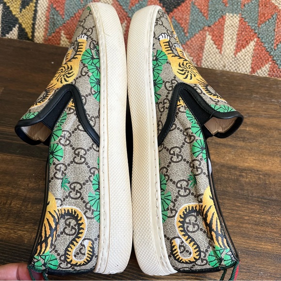GUCCI Dublin Bengal Tiger Men’s Loafers 9 (US 9.5) main image 7